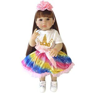 55 cm Babylistic Soft Silicone Vinyl Talking Reborn Doll